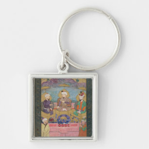 Timur (1336-1405), Babur (1483-1530, r.1526-30) Schlüsselanhänger