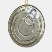 Tin Can Lid Keramik Ornament (Links)