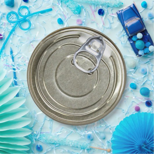 Tin Can Lid Pappteller (Party)