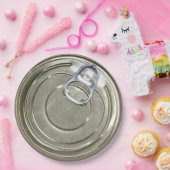 Tin Can Lid Pappteller (Party)