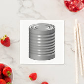 Tin Can Paper Napkins Serviette