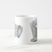 Tin Can Phone (Kannst du mich JETZT hören?) Kaffeetasse (Mittel)