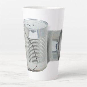 Tin Can Phone (Kannst du mich JETZT hören?) Milchtasse