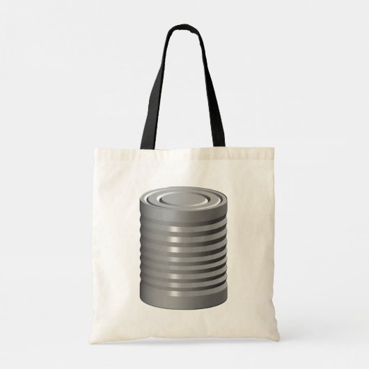 Tin Can Tote Bag Tragetasche (Rückseite)