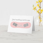 Tin Cans Hallo Gruß Karte (Gelbe Blume)