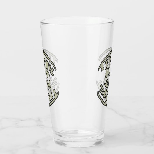 Tin Foil Hat Glas (Rechts)