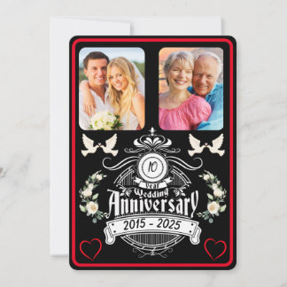 Tin Jubilee 2 Foto Einladung zum zehnten Jahrestag