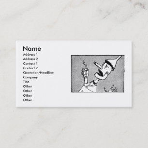 Tin Man Business Card Visitenkarte