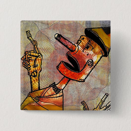 Tin Man Button (Vorderseite)