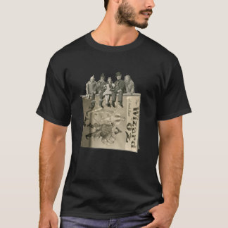 Tin Man Cowarlly Lion Scarecrow Toto Dorothy Wiza T-Shirt