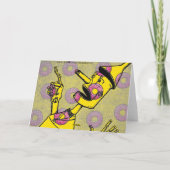 Tin Man Greeting Card Karte (Rückseite)