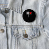 Tin Man Heart Halloween Zauberer Oz Tin Man Costu Button (Beispiel)