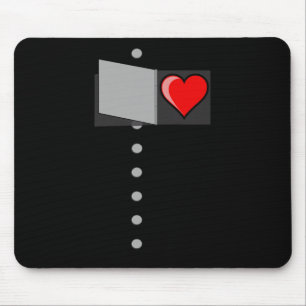 Tin Man Heart Halloween Zauberer Oz Tin Man Costu Mousepad