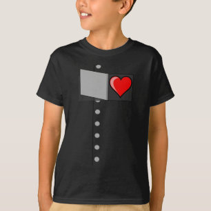 Tin Man Heart Halloween Zauberer Oz Tin Man Costu T-Shirt