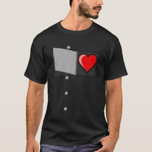 Tin Man Heart Halloween Zauberer Oz Tin Man Costu T-Shirt