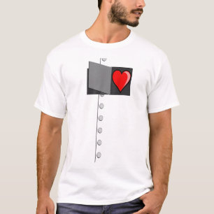 Tin Man Heart TShirtOZ Tinman Halloween-Kostüm T-Shirt