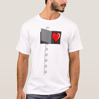 Tin Man Heart TShirtOZ Tinman Halloween-Kostüm T-Shirt