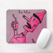 Tin Man Mouse Pad Mousepad (Mit Mouse)