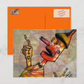 Tin Man Postcard Postkarte (Vorne/Hinten)