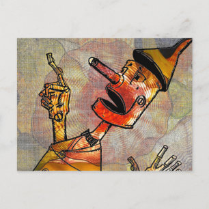 Tin Man Postcard Postkarte