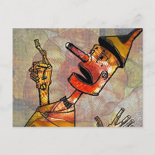 Tin Man Postcard Postkarte (Vorderseite)