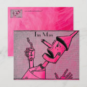 Tin Man Postcard Postkarte (Vorne/Hinten)