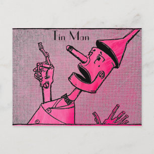 Tin Man Postcard Postkarte