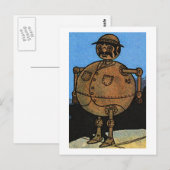 Tin Man Postkarte (Vorne/Hinten)
