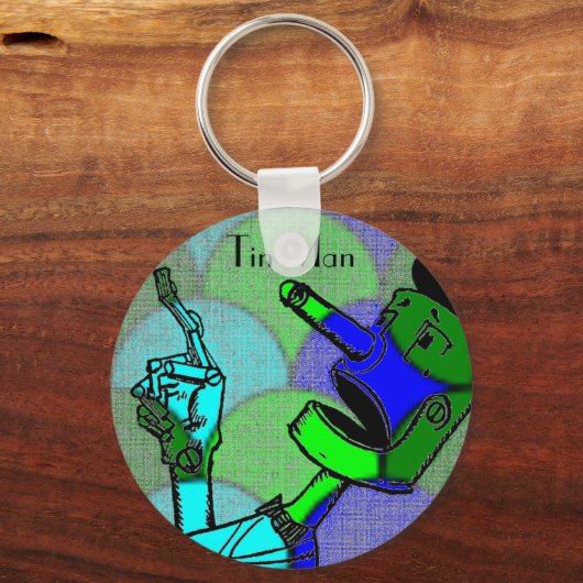 Tin Man Schlüsselanhänger (Vorderseite)