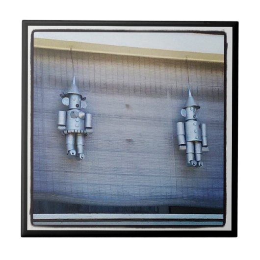 Tin Man & Tin Woman Fliese (Vorderseite)