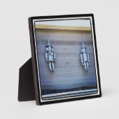 Tin Man & Tin Woman Fotoplatte (Vorderseite)