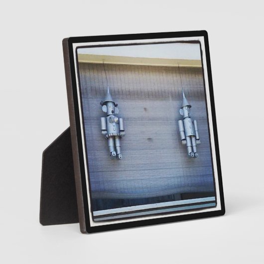 Tin Man & Tin Woman Fotoplatte (Vorderseite)