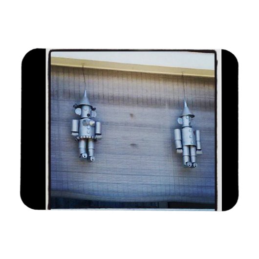 Tin Man & Tin Woman Magnet (Horizontal)