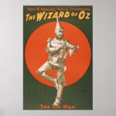 Tin Man Wizard OZ Musical VAUDEVILLE Poster (Vorne)