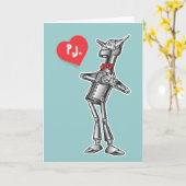 Tin Man - Zauberer von Oz Karte (Gelbe Blume)