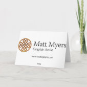 Tin- Pan AlleyKatzen Karte (Rückseite)