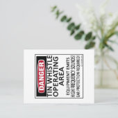 Tin-Pfeife Postkarte (Stehend Vorderseite)