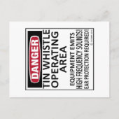 Tin-Pfeife Postkarte (Vorderseite)