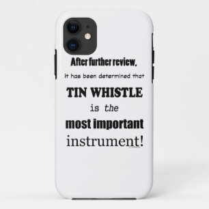 Tin Pfeifen das wichtigste Instrument Case-Mate iPhone Hülle