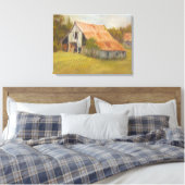 Tin Roof Barn Leinwanddruck (Insitu (Schlafzimmer))