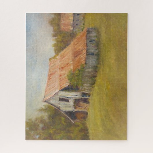 Tin Roof Barn Puzzle (Vertikal)
