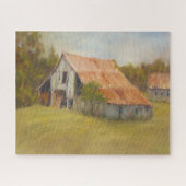 Tin Roof Barn Puzzle (Horizontal)