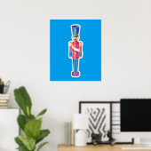 Tin Soldier-Symbol Poster (Heimbüro)