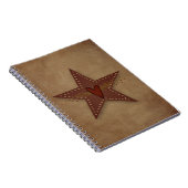 Tin Star Notebook Notizblock (Rechte Seite)