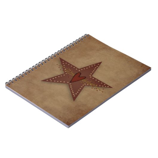 Tin Star Notebook Notizblock (Linke Seite)