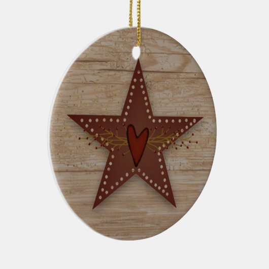 Tin Star Ornament (Rechts)