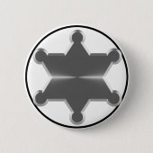 Tin Star Sheriff Button (Vorderseite)