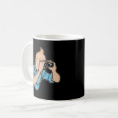 Tin-Tin Binoculars Kaffeetasse (Vorderseite Links)