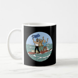 Tin-Tin-Sea-Abenteuer mit Captain Haddock Kaffeetasse