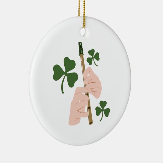 Tin Whistle Keramik Ornament (Rechts)